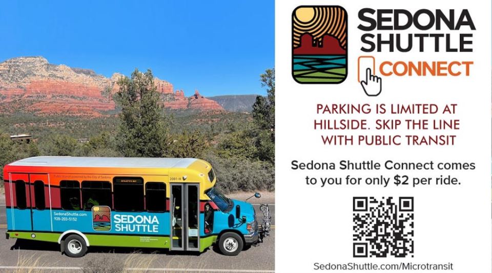 Sedona Shuttle Connect  slider